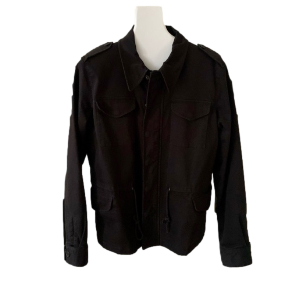 Sundance Men’s Black Long Sleeve Zip Down Jacket